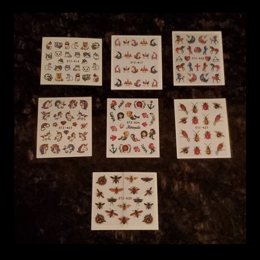 Children's Centric: Multicolored Nail Stickers